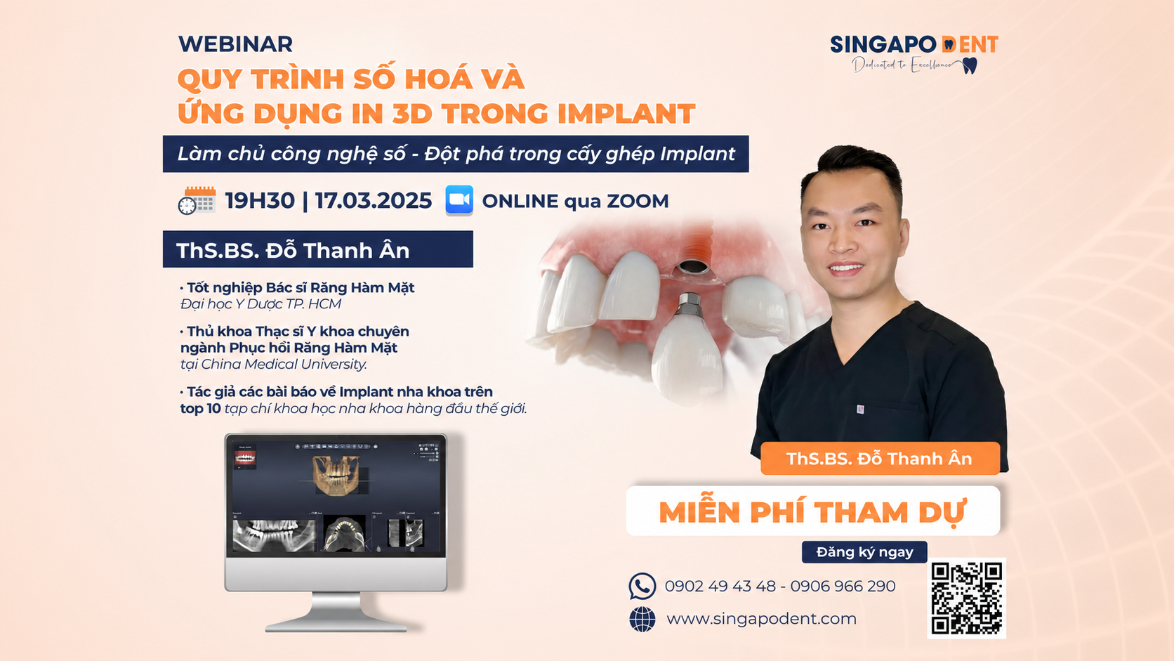 QUY TRÌNH SỐ HÓA VÀ ỨNG DỤNG IN 3D TRONG IMPLANT