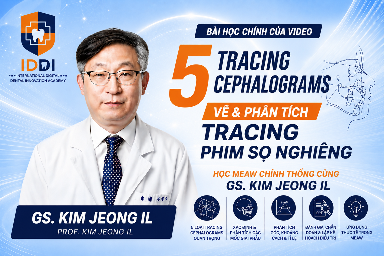 Tracing cephalograms | Vẽ và phân tích tracing phim sọ nghiêng